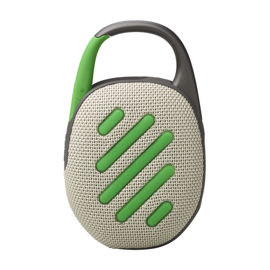 JBL Clip 5 Wireless Portable Speaker | Sand JBL Clip 5 Wireless Portable Speaker | Sand